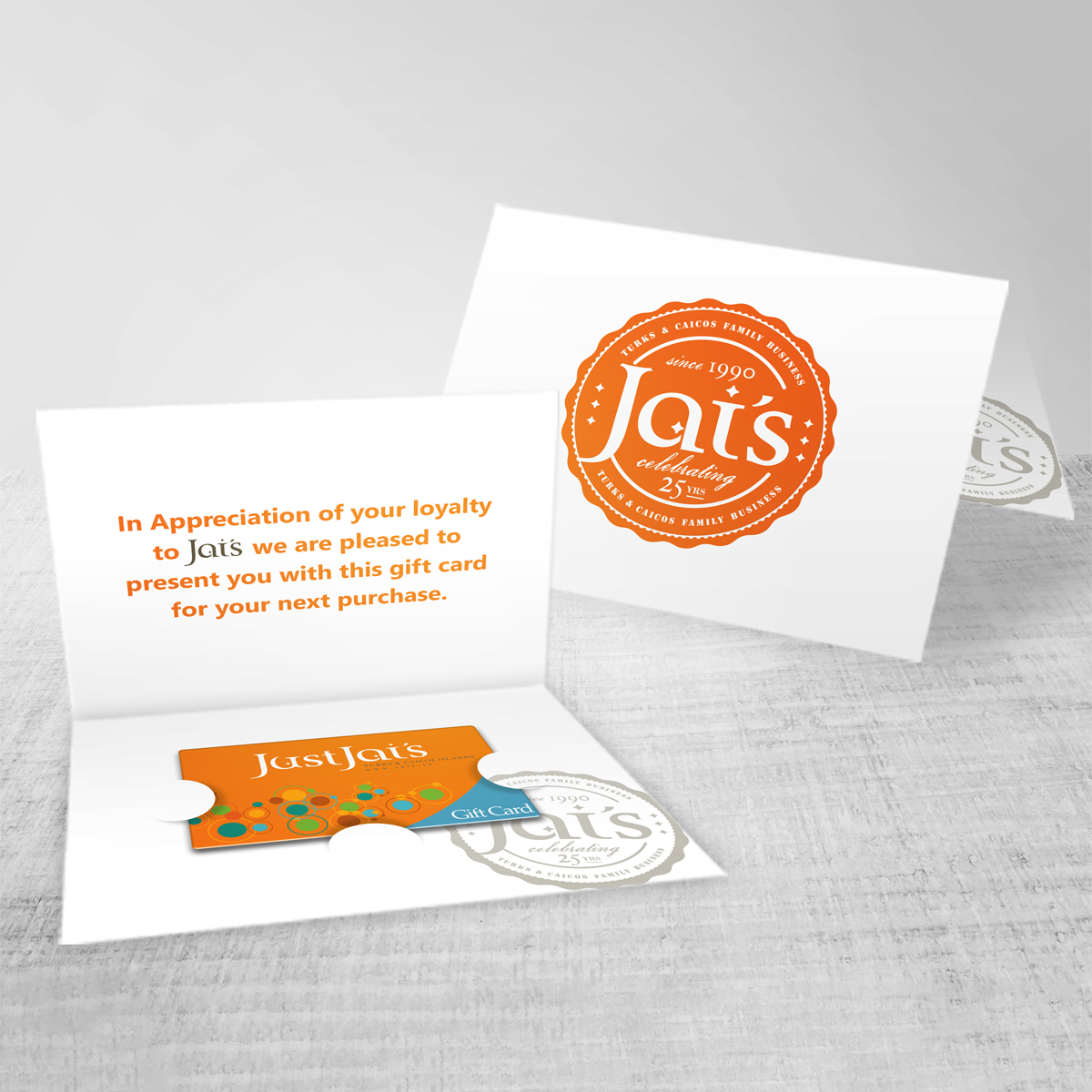 Gift Card Carriers Hershel Barg & Associates